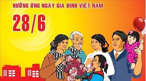 В Ханое прошли мероприятия в честь Дня вьетнамской семьи - ảnh 1